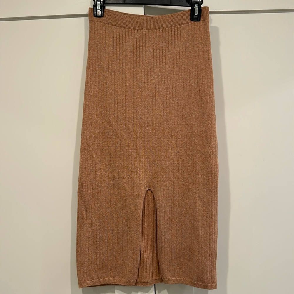 Free People Ribbed skirt (M)